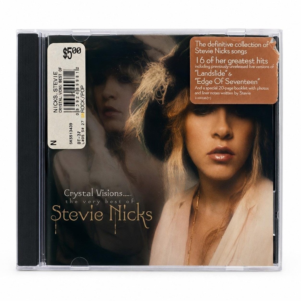 Stevie Nicks Crystal Visions Very Best Of CD 2007 Greatest Hits Fleetwood Mac